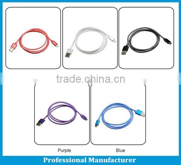Remax New design fabric braided USB data cable 2.1A for Micro