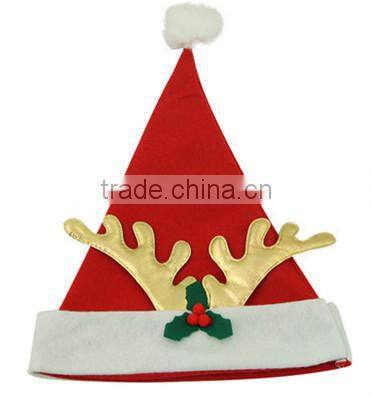 Various Sizes of Plush Santa Hat for adults in 2015 christmas eve