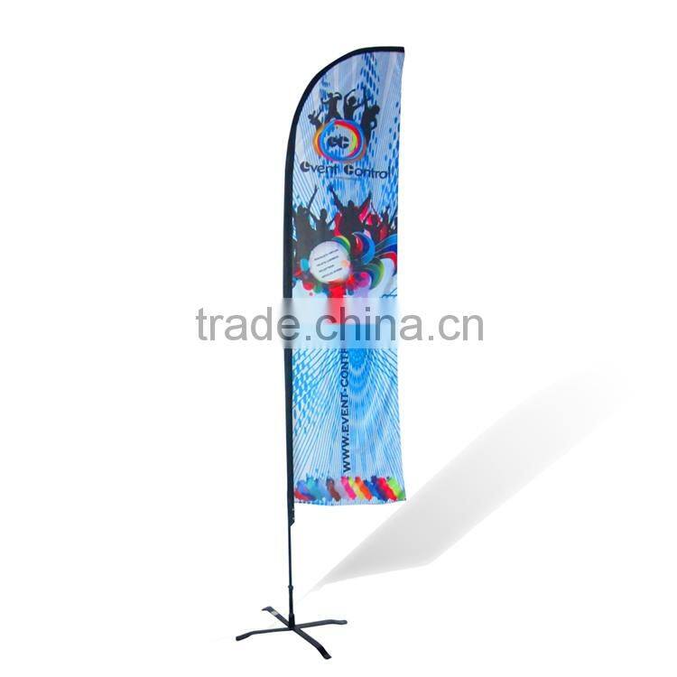 New Arrival Good Prices Customized Design Custom Printed Fiber Glass Knife Flag Pole