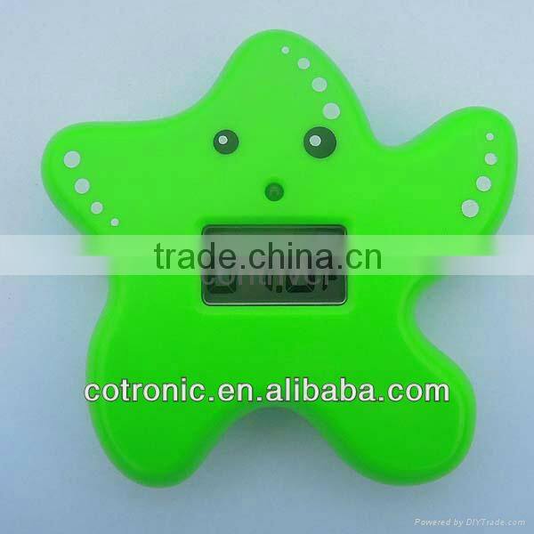 EN71 approval waterproof digital bath thermometer