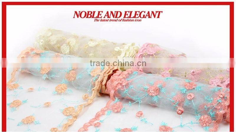 Customized fancy simple elegant noble customized pastoralism flowers DIY decoration lace roll