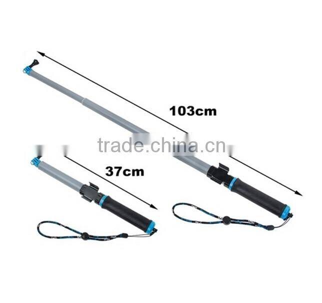 Professional Adjustable 14-24 inch Floating Extension Pole for GoPro Hero4 / 3+ / 3 SJ4000 Xiaomi Yi Sport Camera