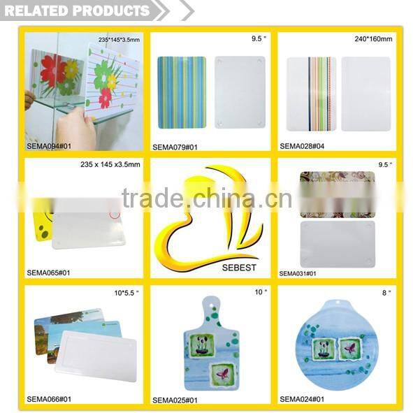 world best selling products square custom plastic cutting board