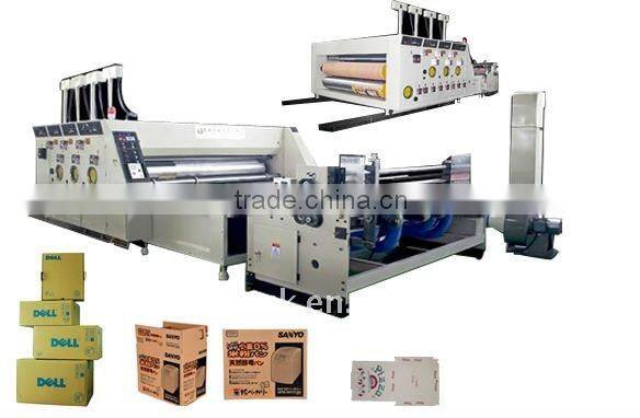 Fully Automatic corrugated carton box corrugated printing and cutting machine