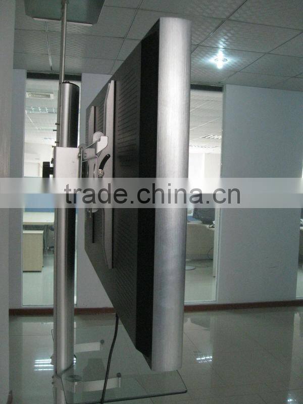floor standing interactive advertising totem,65 inch advertising display