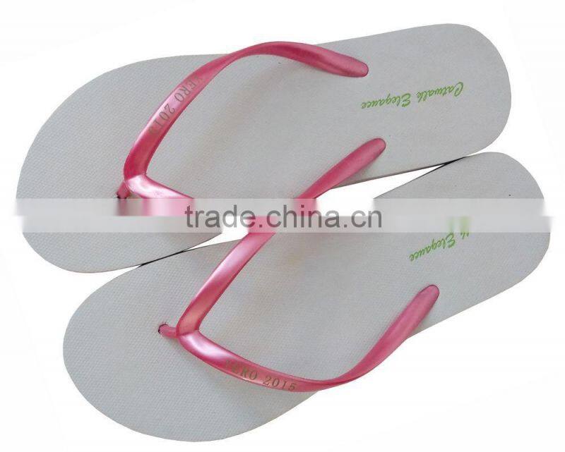 2015 City Beach Woman Flip Flops Printing EVA Slippers