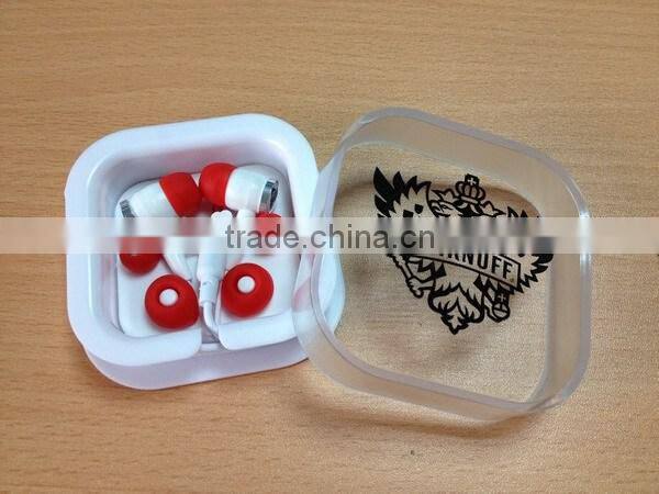 Cheap custom logo earphones china wholesale