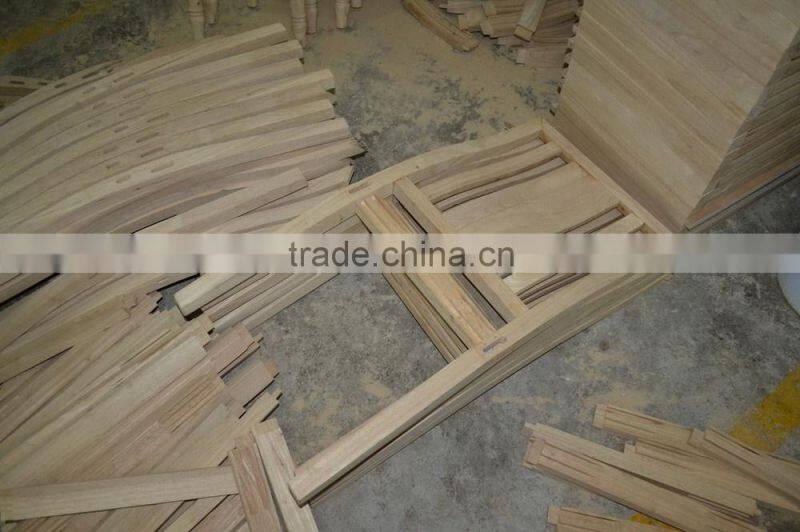 White solid wood TV stand XTV10018