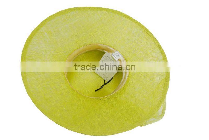High Quality Of Sun Sinamay Visor Hat