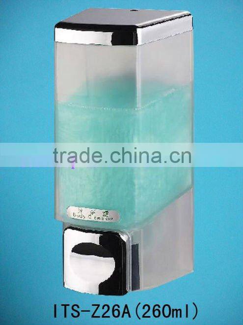 Stainless steel soap and shampoo dispensers