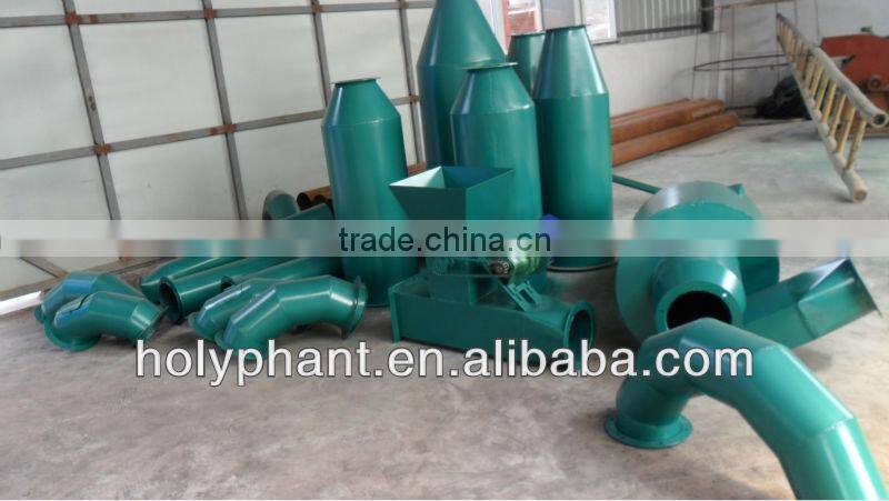 Sawdust dryer for biomass briquetting, pelleting equipment