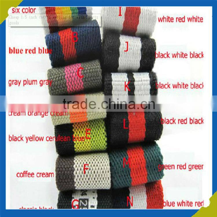 2015 popular colorful custom printed nylon webbing strap
