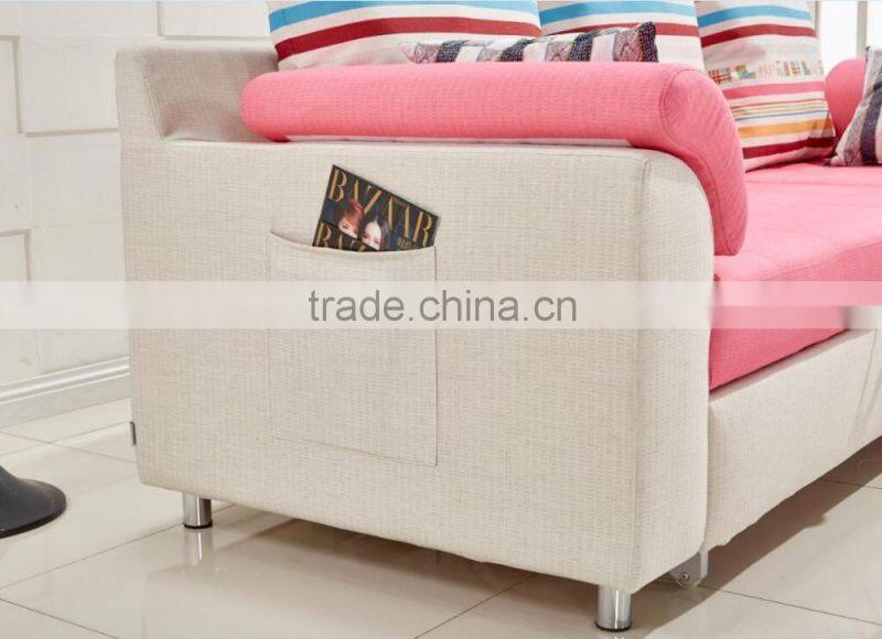 folding corner sofa cum bed with storage