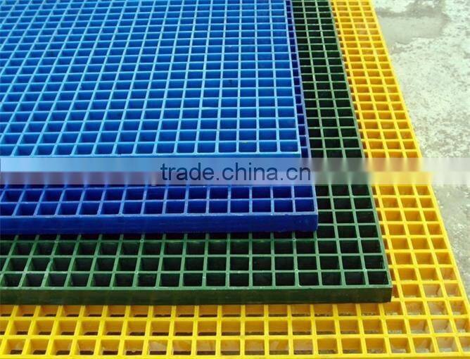 Trench Cover Fiberglass Grating, Concave Surface FRP Molded Grating