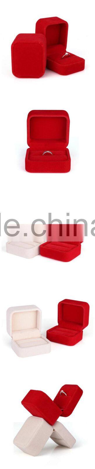 Bulk velvet engagement ring box