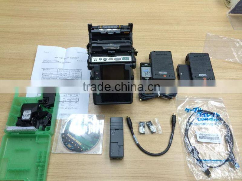 Japan Fujikura 70s fusion splicer with CT-06 cleaver BTR-09 battery price