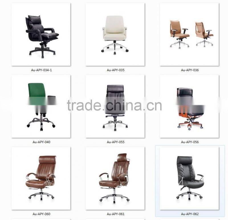 WorkWell executive swivel leather boss office chair