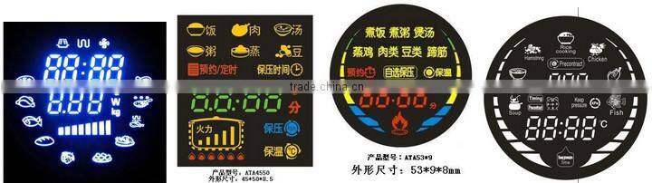 customized led display for household appliances