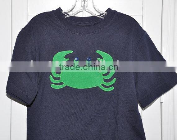 Wholesale casual t shirt & shorts design printed cotton childrens tee shirt for boys