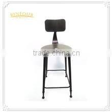 modern appearance metal dining chair high bar chair
