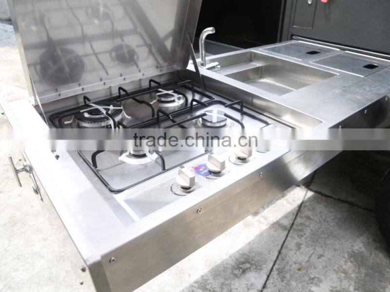 Lightweight Travel Trailers And Off Road Caravan With Slide Out Kitchen