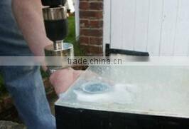 different sizes multifunctional diamond drill bits hole saw