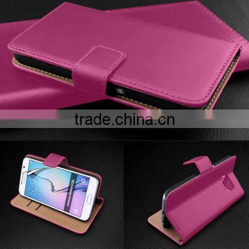 Real Genuine Leather Super Slim Flip Wallet Case For wiko kite