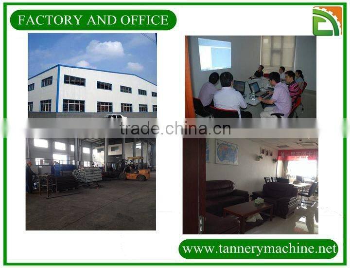 dry or wet leather buffing machine for tannery process buffing