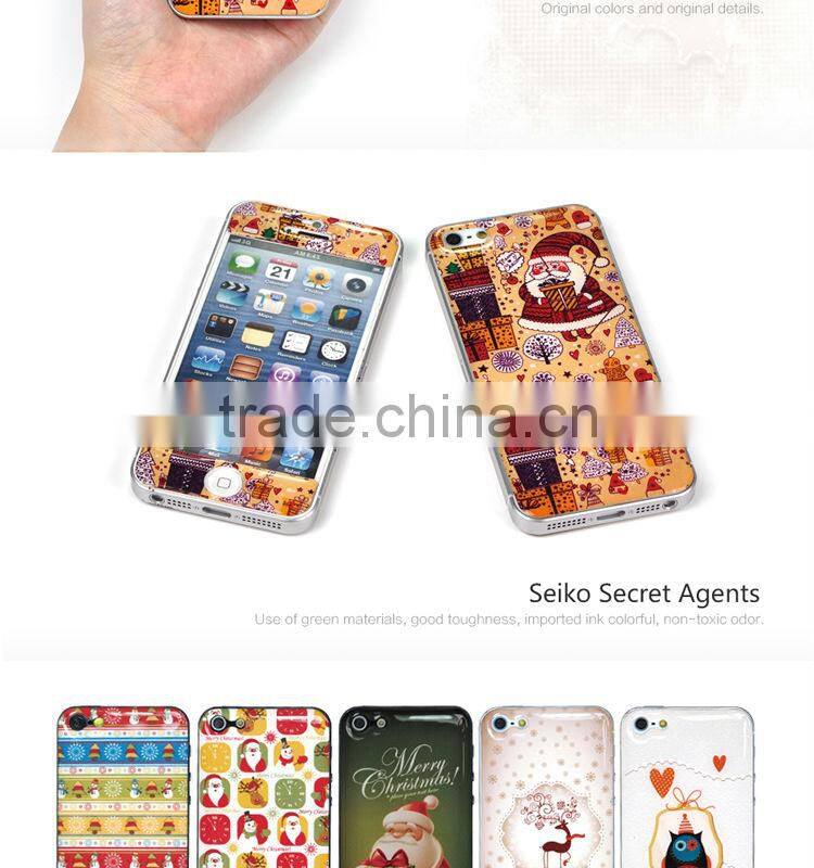 custom 3m glue sticker for samsung s4 with ce rohs