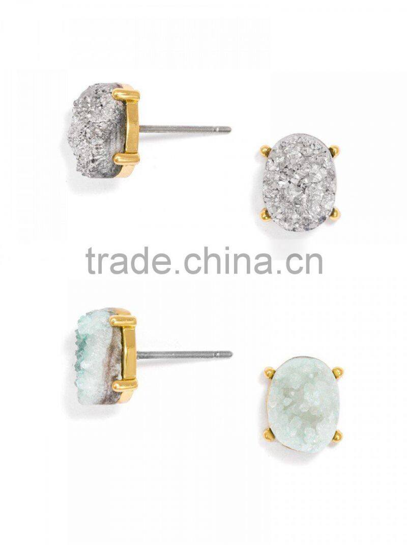 Mermaid stud earring