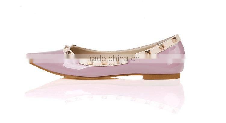 2016 fashion ladies flat shoes elegant office lady shoes