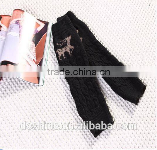 wholesale deer pattern crochet boot cuffs ST201