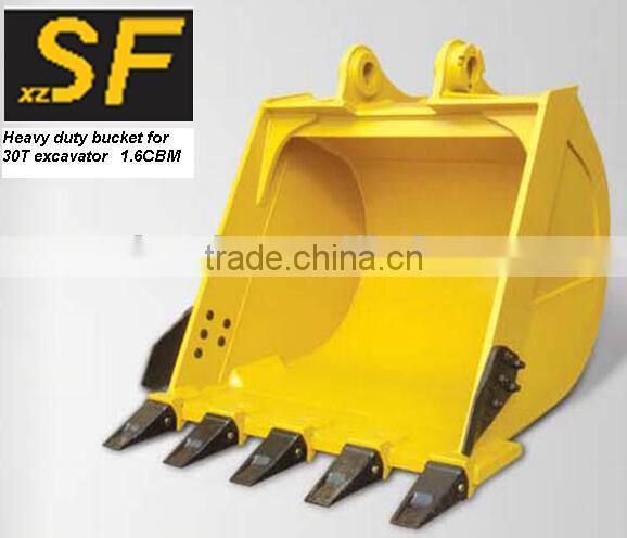 Excavator Heavy duty Bucket/excavator reinforced bucket /excavator bucket