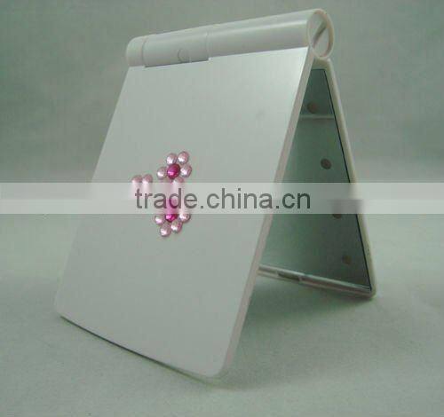 rectangle Plastic LED mirror for promotional gift/ office promotional gift