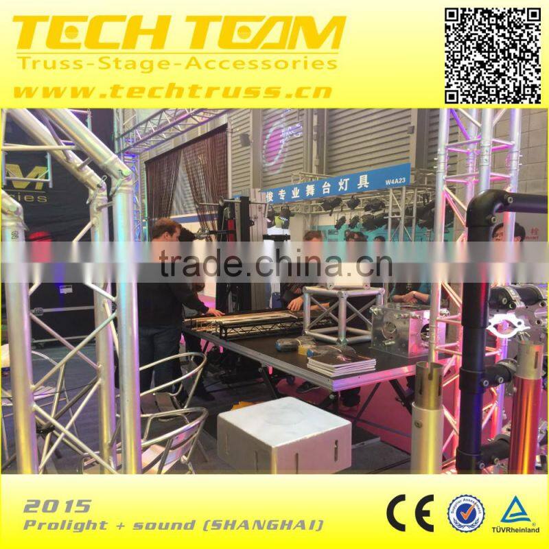 BD76 Bolt connection Aluminum Truss ,Stage Lighting Truss Stand,Aluminum Led Display Truss Assembling Stage Truss