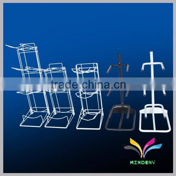 China Factory Supplier Best Selling Metal White Sturdy 3 Tiers 5gallon Water Bottle Rack