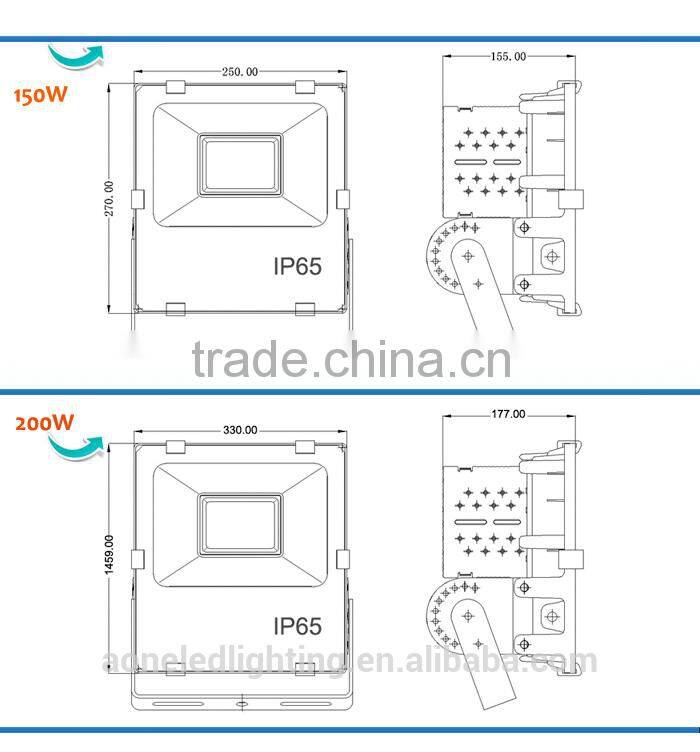 Factory price 50W flood light led IP65 waterproof outdoor led flood light meanwell driver with 5 years warranty high brightness