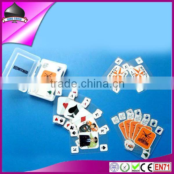 high end print transparent plastic cards for advertising promotional gift casino wholesale