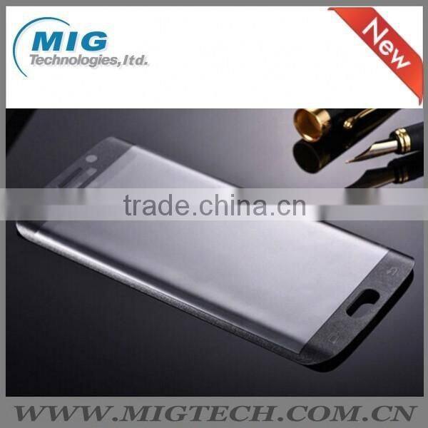 glass screen protector, Curve Tempered glass film For Samsung S6 edge, For Samsung galaxy S6 edge