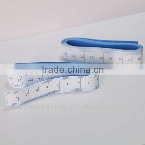 150cm/60inch custom design centimeter to tape white and blue ruler for measuring babies with OEM service upon Your Design