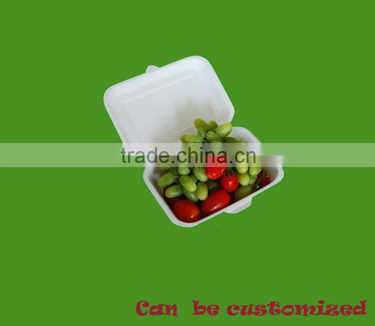 Disposable biodegradable competitive price inner fast takeaway food packaging