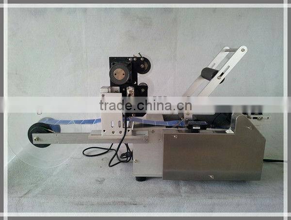 Round Bottle Labeling Machine for various sizes of bottles+Coding Machine