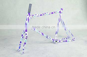 New arrival light weight chinese alloy bike frame for fixie bikes 2015
