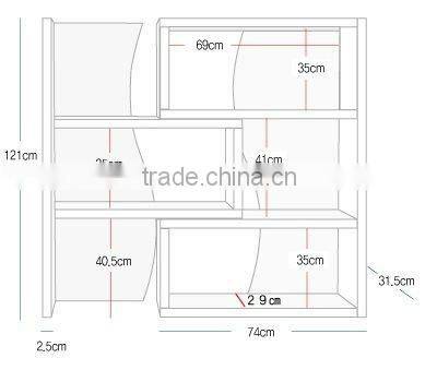 Adjustable Book Shelf