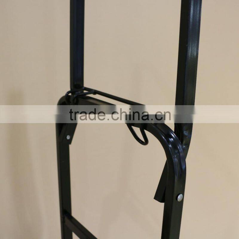 Portable folding light weight black hand truck