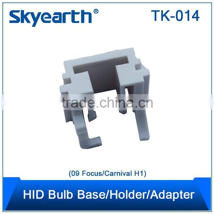 2015 Promotion h7 hid xenon bulb holder adapter with emark bulb holder for motorcycle