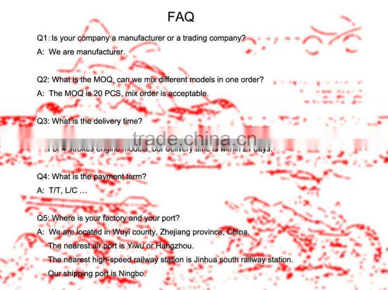 QWMOTO 2015 Newest Design Cheap 4 wheel Motorcycle for sale with CE