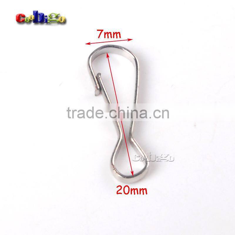 Metal Purse Zipper PULLS Snap Spring HOOKS Paracord Lanyards Lariat Phone Card ID Badge Holder #FLQ050-A/B/C/D