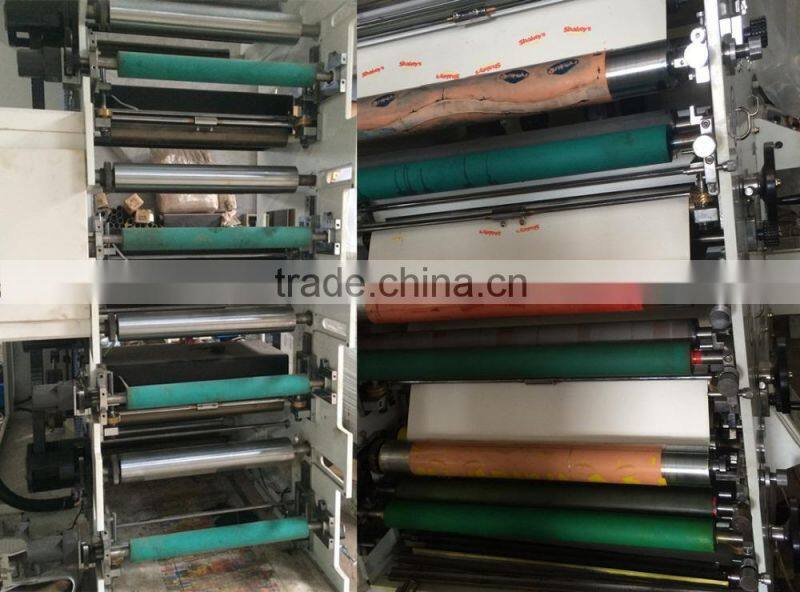 MR-600 Automatic Four Colors Paper Cup Roll Feeding Flexo Printing Machinery