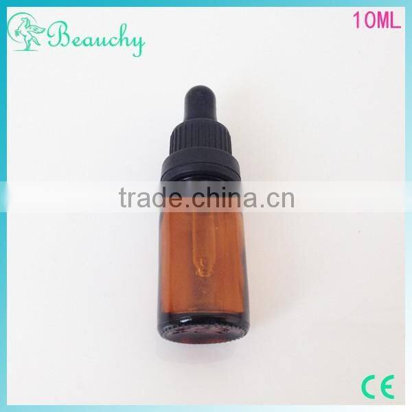 2015 beauchy New Product dropper bottle glass 10ml glass bottles essential oils with rubber pipette childproof cap